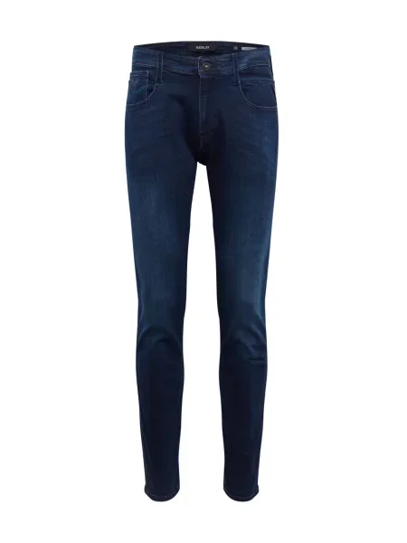 REPLAY Jeans Anbass închis albastru