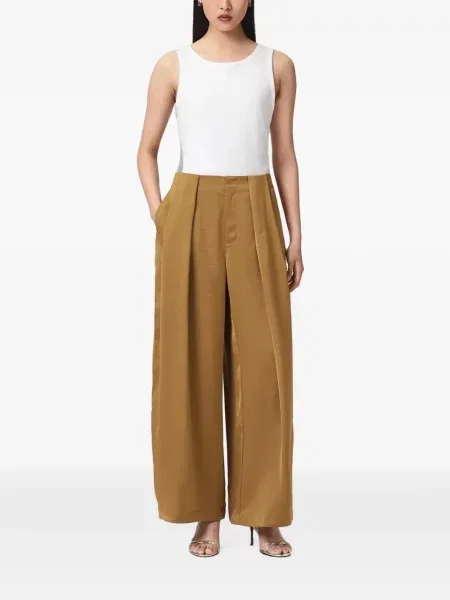 Pantaloni palazzo Allsaints maro
