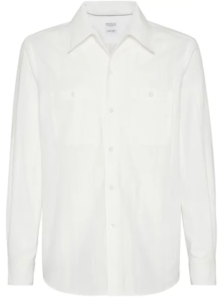 Košile Brunello Cucinelli bílá