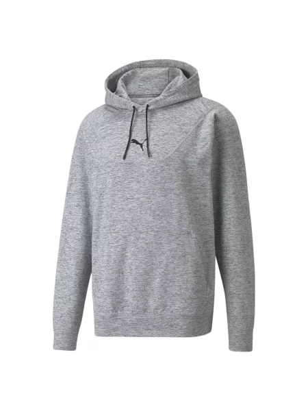 PUMA Hanorac sport gri amestecat negru