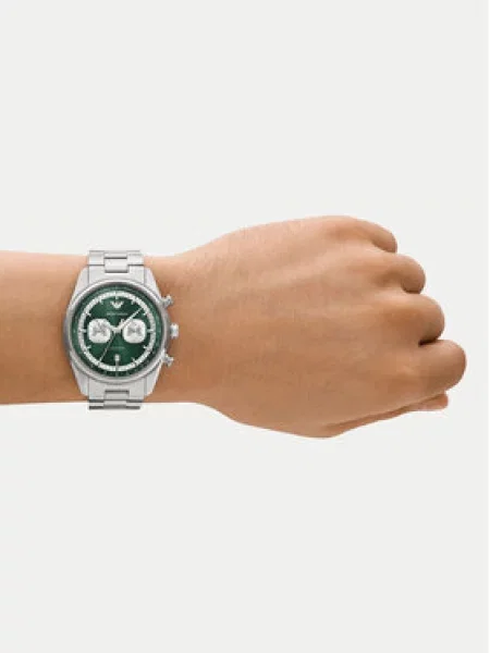Emporio Armani Hodinky Stříbrná