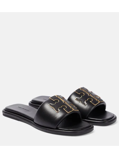 Sandale Tory Burch din piele negru