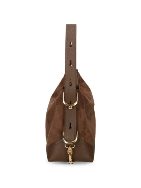 Kézitáska Love Moschino autogrammal barna