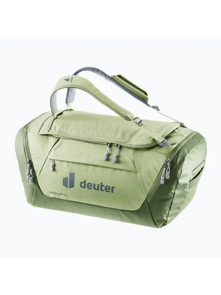 Пътническа чанта Deuter Duffel Pro 60 l mineral/ grove зелено