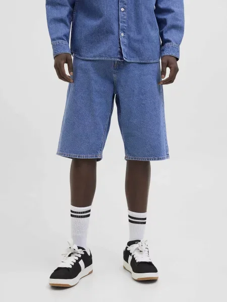Шорти джинсові JACK & JONES синій