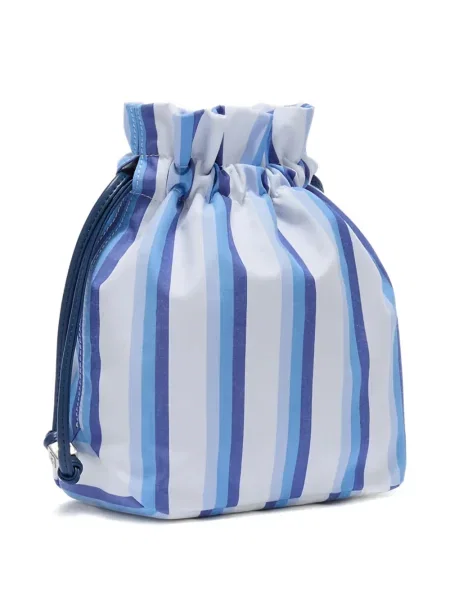 Geantă bucket Ganni alb
