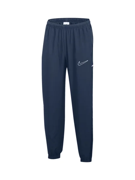 NIKE Sportovní kalhoty Academy námořnická modř bílá