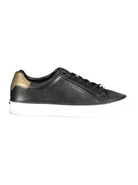 Sneakersy Calvin Klein koronkowe białe