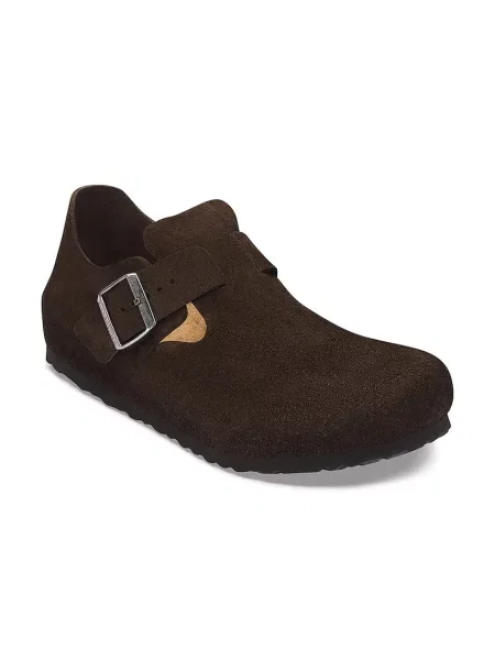 Birkenstock London LEVE półbuty zamszowe