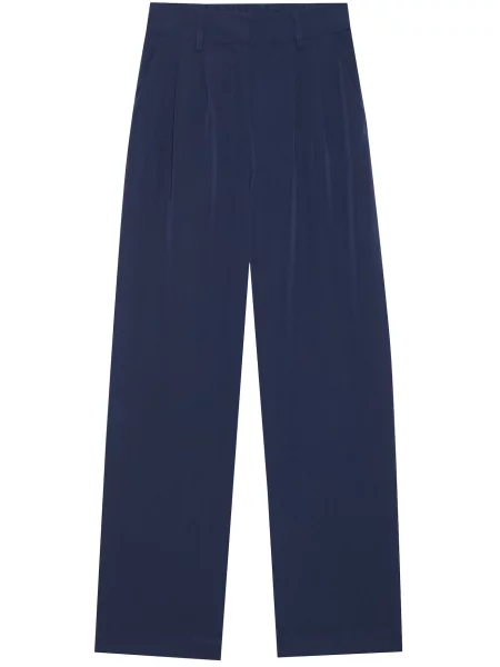 Anna Field Pantaloni cutați închis albastru