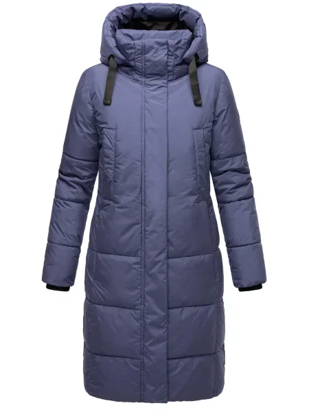 MARIKOO Palton de iarnă violet albastru