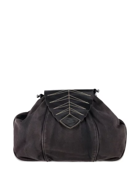 Geantă Max&co. din canvas negru