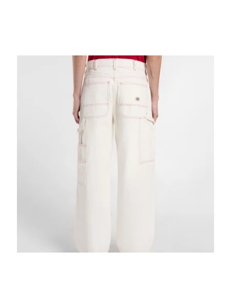Pantaloni Dickies alb