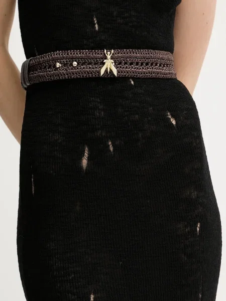 Колан Patrizia Pepe кафяво