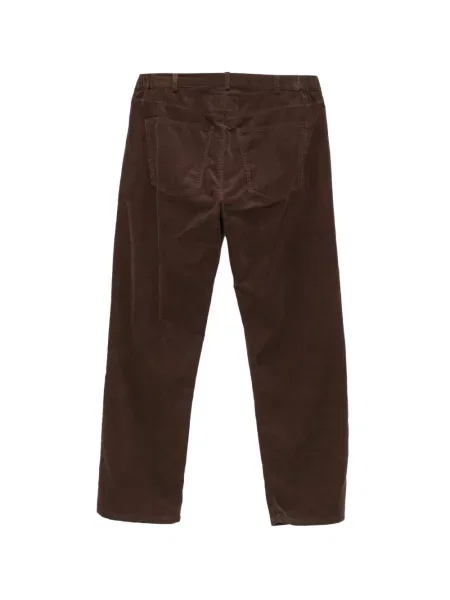 Pantaloni Private 0204 de catifea cord maro
