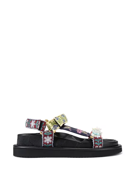 Sandale Kurt Geiger London cu model floral albastru