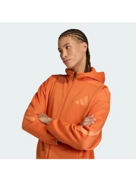 Mikina adidas oranžová