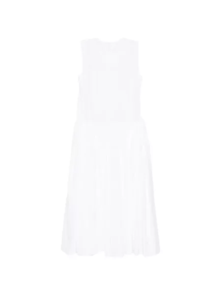 Rochie fără mâneci Jnby fără mâneci de costum alb