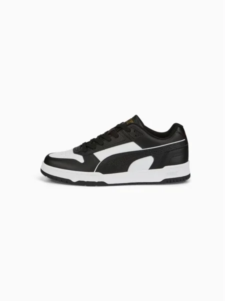 Topánky PUMA RBD Game Low puma black / puma white / puma team gold čierna