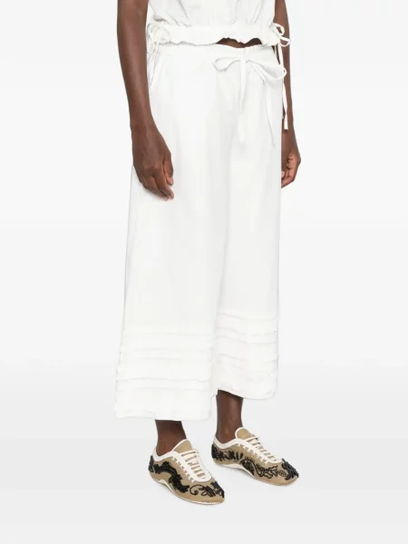 Pantaloni palazzo Damson Madder