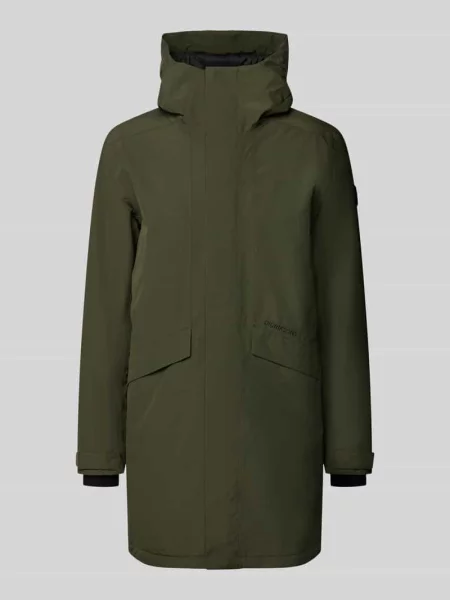 Parka o kroju regular fit z kapturem model Kenny' Didriksons oliwkowa