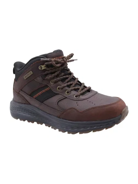 Botki Skechers brązowe