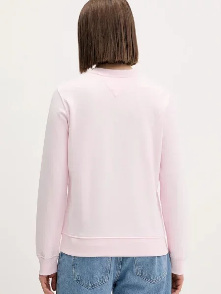 Суитчър Tommy Jeans розово