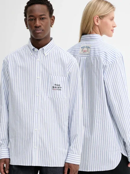 Srajca A.P.C. A.P.C. x MARC JACOBS modra