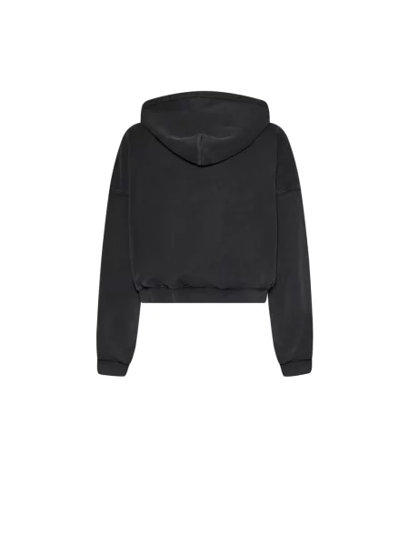 Bluza z kapturem Richmond z kapturem z logo czarna