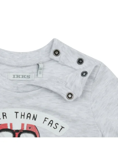 Tricou copii Ikks gri