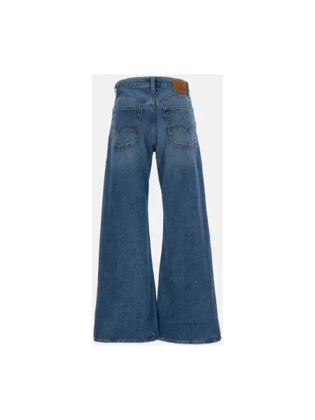 Szerokie jeansy Levi's niebieskie