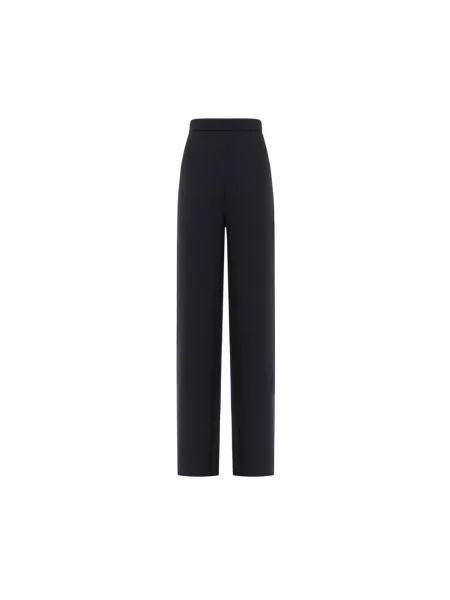 Spodnie Max Mara niebieskie