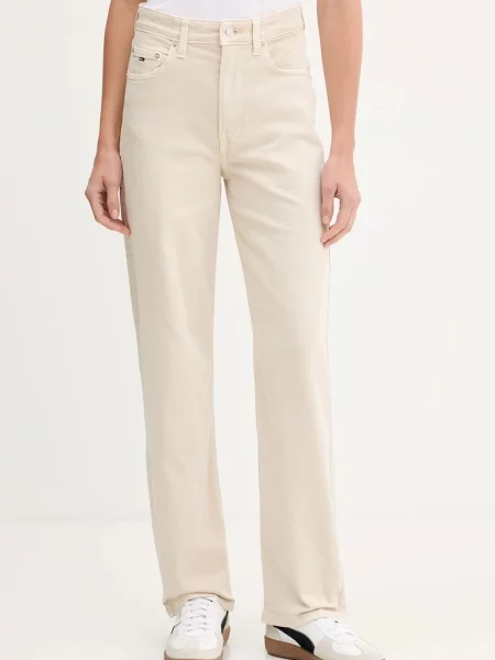 Tommy Jeans jeans high waist bej