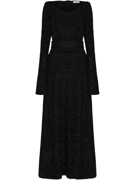 Rochie maxi Gloria Coelho de costum negru