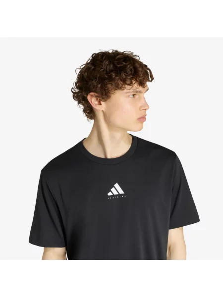 Фитнес зала тениска Adidas Performance бяло