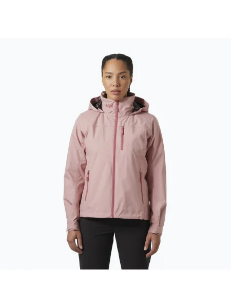Geacă de navigație pentru femei Helly Hansen Crew Hooded Midlayer pink salt roz