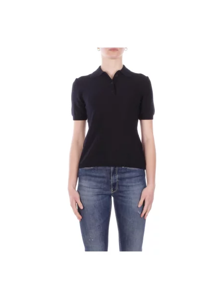 Koszulka polo Max Mara niebieska