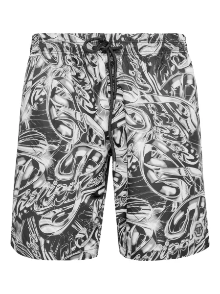 Slip de baie Philipp Plein negru