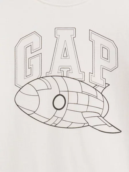 Gyerek pólóing Gap fehér