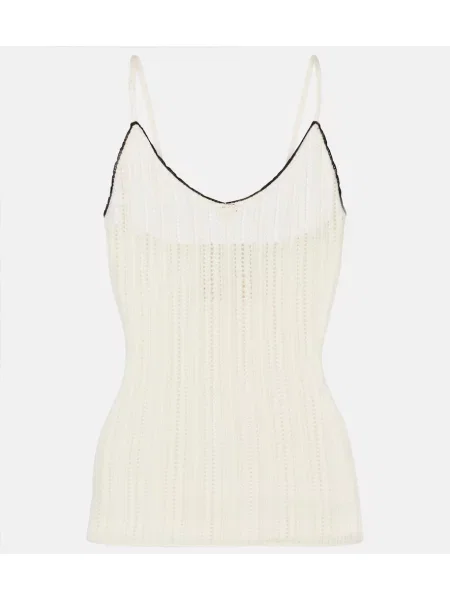 Maiou Isabel Marant de mătase alb