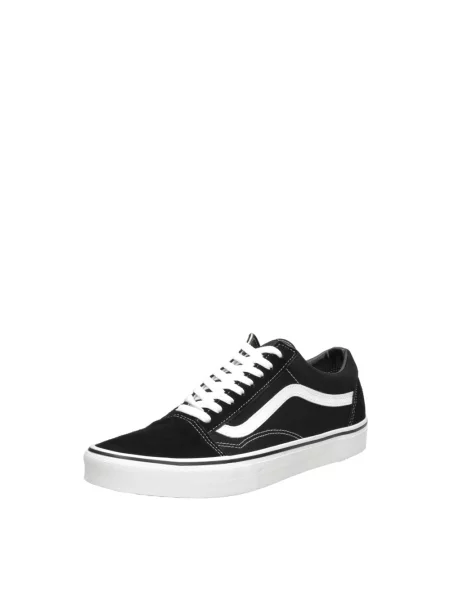 Sneakersy Vans Old Skool skórzane czarne