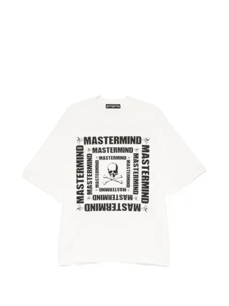 Tricou Mastermind World cu imagine alb