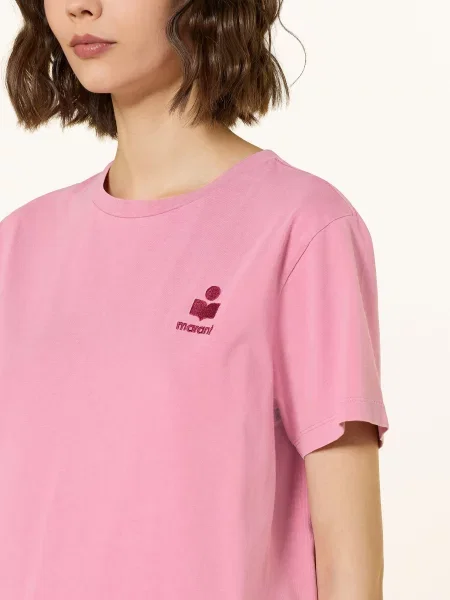 Marant Étoile T-Shirt Aby pink różowa