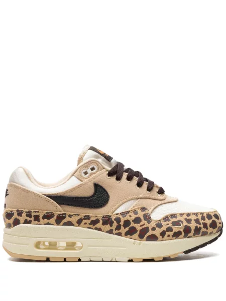 Τρέξιμο sneakers Nike Air Force 1 με λεοπαρ μοτιβο κοτλέ λευκό