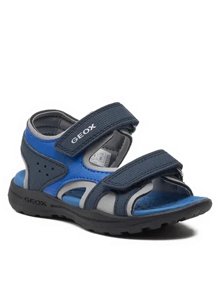 Geox Sandále J Vaniett Boy M Tmavomodrá