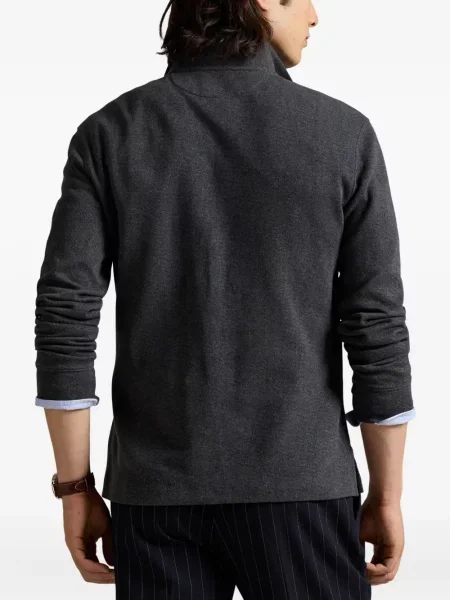 Μικρός κασκέτο Polo Ralph Lauren με χαμηλή μέση υφαίνω διαγωνίως πράσινο