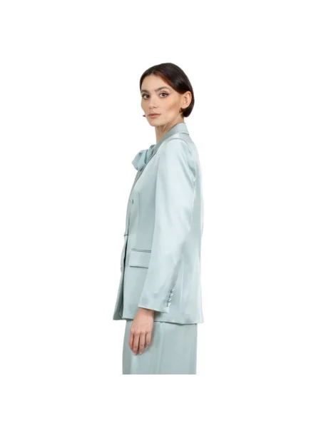 Marynarka Max Mara Studio dwurzędowa niebieska
