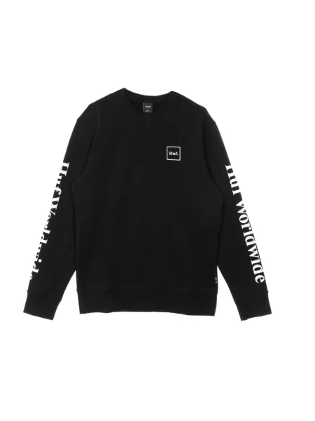 Bluza nierozpinana Huf z okrągłym dekoltem czarna