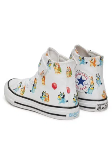 Modne superge Converse Converse x Bluey Chuck Taylor All Star Easy On bela