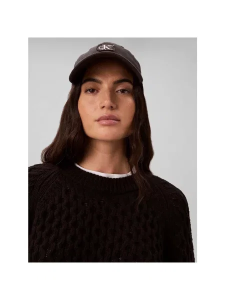 Mikina Calvin Klein Jeans z alpaky čierna